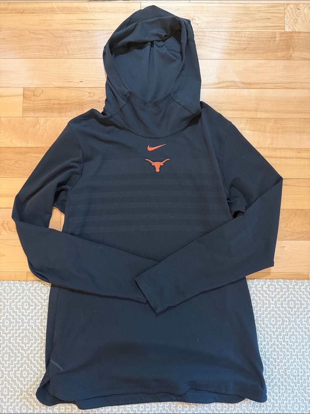 Nike Dri Fit Texas Longhorns Black Hooded Pullover